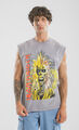 Playera Muscle Fit Iron Maiden,GRIS CLARO